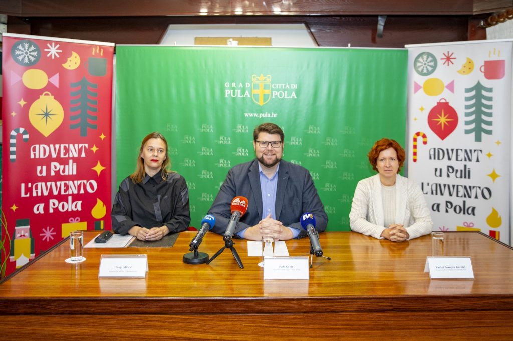 Najavljen Advent u Puli: Klizalište u Areni, bogat program i blagdanski ugođaj