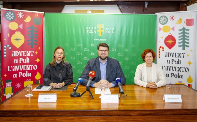  Najavljen Advent u Puli: Klizalište u Areni, bogat program i blagdanski ugođaj