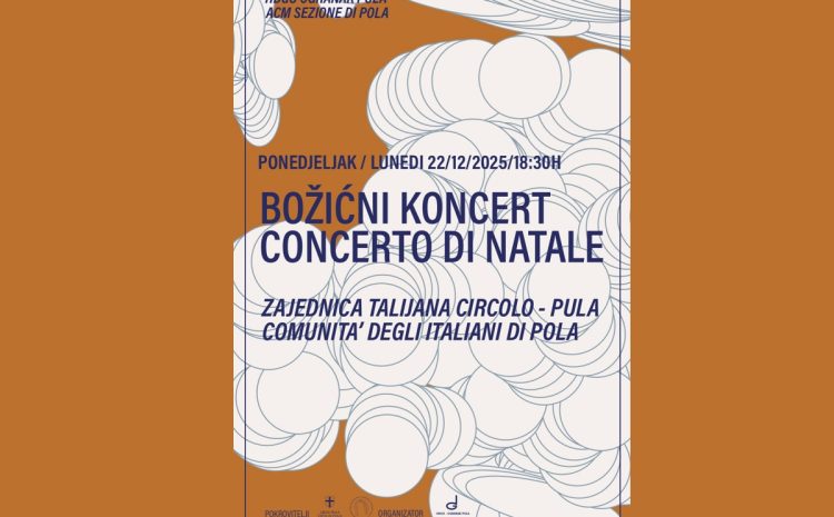 Božićni koncert HDGU-ogranka Pula