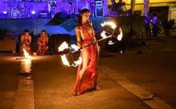 Cirkus NIT – Solis Lumina, vatreni performans