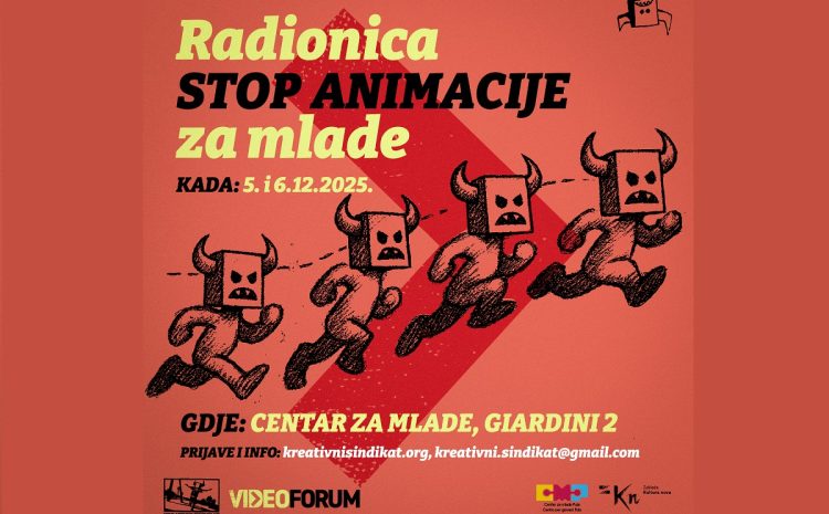Radionica stop animacije – oživi pokret, stvori svoj film!