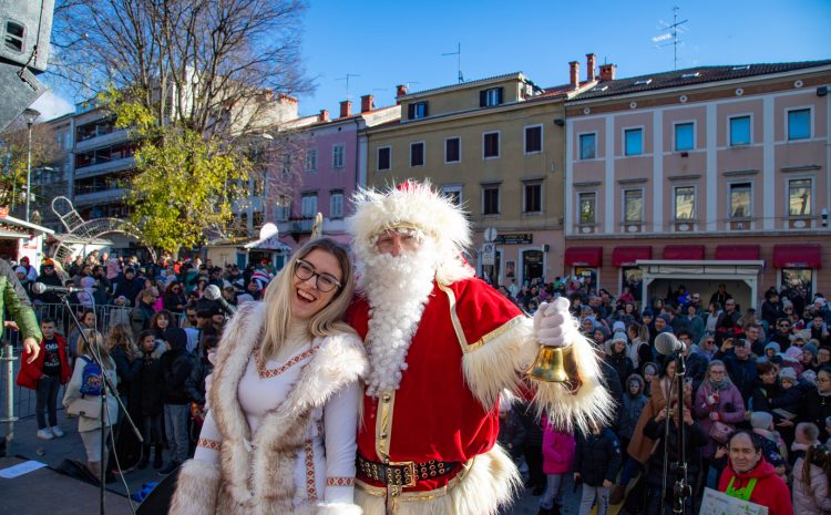  Vanna, mađioničar Luka Vidović i Djed Mraz na motoru